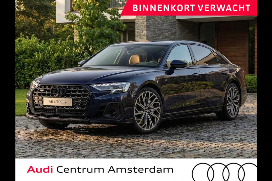 Audi A8 60 TFSI e quattro Lang 462pk | Komt half februari binnen | Panoramdak | Head Up display | Ventilatie + massage voor en achter | B&O | Luchtvering