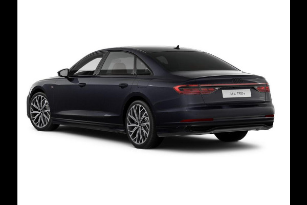 Audi A8 60 TFSI e quattro Lang 462pk | Komt half februari binnen | Panoramdak | Head Up display | Ventilatie + massage voor en achter | B&O | Luchtvering
