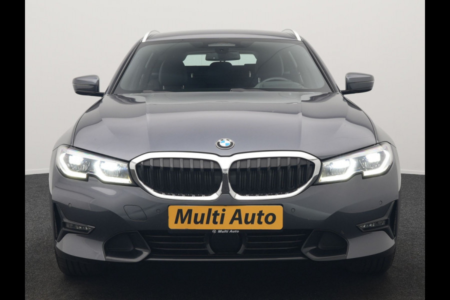 BMW 3 Serie Touring 330e xDrive Sportline Plug In Hybrid 293pk Dealer O.H PHEV | Adaptive Cruise | Laser LED | Head Up | Camera | Lederen Sportstoelen Verwarmd | Keyless | M-Sportstuur Verwarmd | Navigatie | Blis | Virtual | DAB |