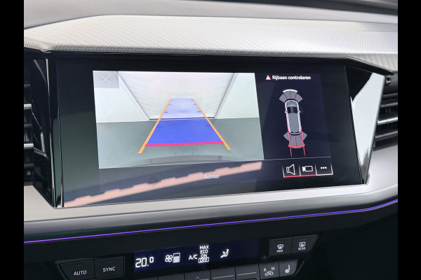 Audi Q4 e-tron L.E. Pano-dak-Schuifdak Camera Adap.Cruise W-pomp Navi-Plus Sportst.+Verwarmd PDC-a+v Matrix Led Advanced Plus Lmv 19" Elek.Achterklep Virtual Cockpit E-Call Bordherkenning Audi Connect +Phone-Box Keyless-Go A-Licht-Dynamisch S.O.H. 92% 1e Eigenaar Origineel Nederlandse Auto €56.174,- Nieuwprijs