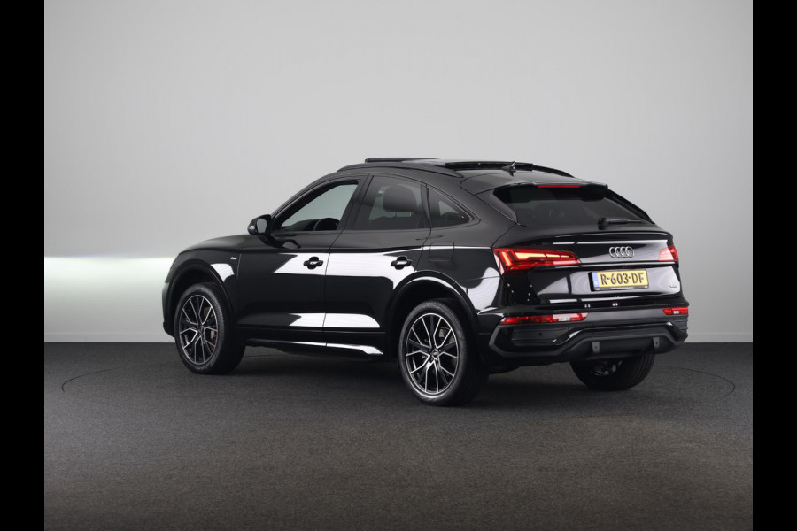 Audi Q5 Sportback 50 TFSI e S edition 299pk | Panoramadak | Trekhaak | Verwarmbare voorstoelen | Adpatieve cruise controle | Matrix koplampen | Navigatie