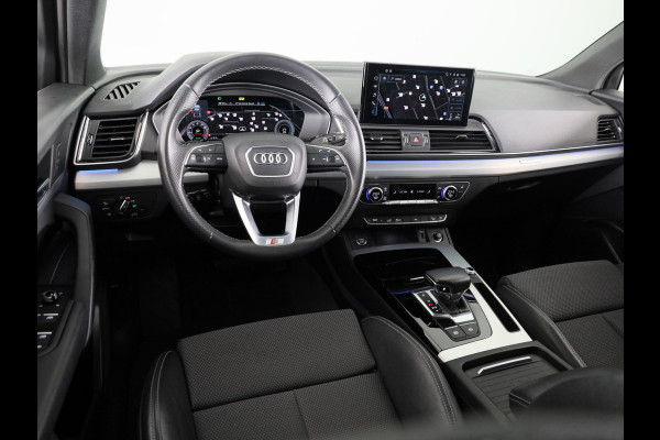Audi Q5 Sportback 50 TFSI e S edition 299pk | Panoramadak | Trekhaak | Verwarmbare voorstoelen | Adpatieve cruise controle | Matrix koplampen | Navigatie