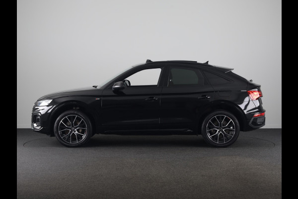 Audi Q5 Sportback 50 TFSI e S edition 299pk | Panoramadak | Trekhaak | Verwarmbare voorstoelen | Adpatieve cruise controle | Matrix koplampen | Navigatie
