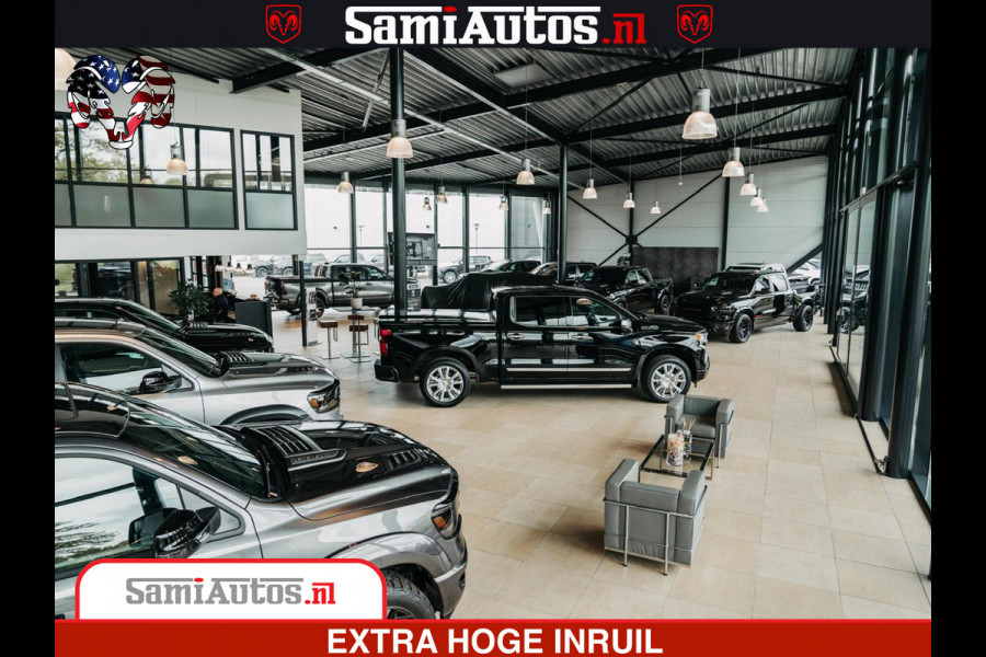 Dodge Ram V8 5.7 402PK | LARAMIE SPORT | Krachtige Hemi | Panorama Dak | 12' Scherm | LPG | Comfortabele Dubbele Cabine met Royale 5 Zitplaatsen | NIEUW EN BPM vrij | Nu Leverbaar uit Voorraad | Nr 2529 - 1277 |