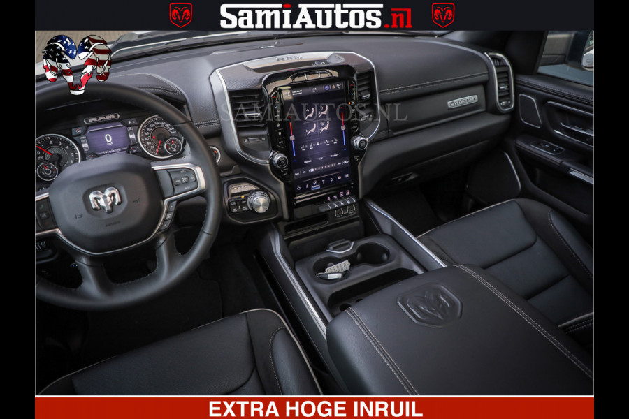 Dodge Ram V8 5.7 402PK | LARAMIE SPORT | Krachtige Hemi | Panorama Dak | 12' Scherm | LPG | Comfortabele Dubbele Cabine met Royale 5 Zitplaatsen | NIEUW EN BPM vrij | Nu Leverbaar uit Voorraad | Nr 2529 - 1277 |