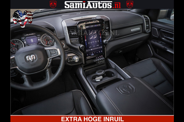 Dodge Ram V8 5.7 402PK | LARAMIE SPORT | Krachtige Hemi | Panorama Dak | 12' Scherm | LPG | Comfortabele Dubbele Cabine met Royale 5 Zitplaatsen | NIEUW EN BPM vrij | Nu Leverbaar uit Voorraad | Nr 2529 - 1277 |