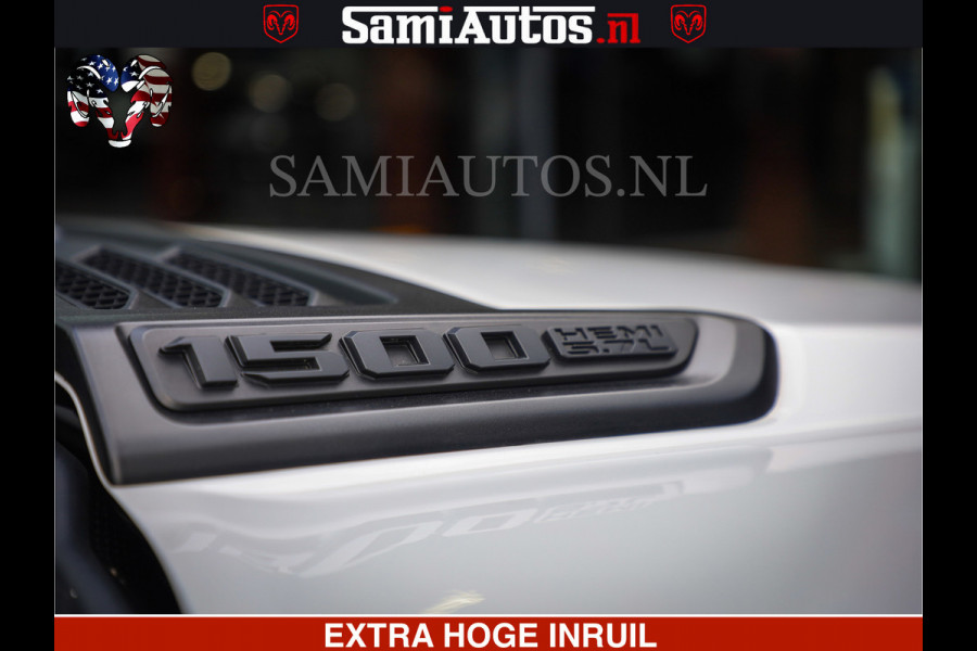 Dodge Ram V8 5.7 402PK | LARAMIE SPORT | Krachtige Hemi | Panorama Dak | 12' Scherm | LPG | Comfortabele Dubbele Cabine met Royale 5 Zitplaatsen | NIEUW EN BPM vrij | Nu Leverbaar uit Voorraad | Nr 2529 - 1277 |