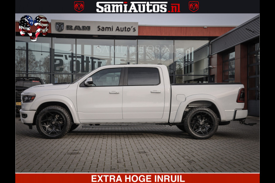 Dodge Ram V8 5.7 402PK | LARAMIE SPORT | Krachtige Hemi | Panorama Dak | 12' Scherm | LPG | Comfortabele Dubbele Cabine met Royale 5 Zitplaatsen | NIEUW EN BPM vrij | Nu Leverbaar uit Voorraad | Nr 2529 - 1277 |