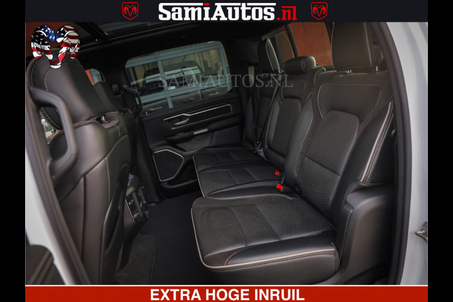Dodge Ram V8 5.7 402PK | LARAMIE SPORT | Krachtige Hemi | Panorama Dak | 12' Scherm | LPG | Comfortabele Dubbele Cabine met Royale 5 Zitplaatsen | NIEUW EN BPM vrij | Nu Leverbaar uit Voorraad | Nr 2529 - 1277 |