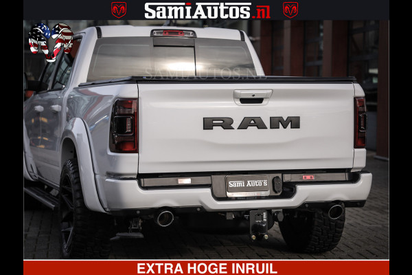 Dodge Ram V8 5.7 402PK | LARAMIE SPORT | Krachtige Hemi | Panorama Dak | 12' Scherm | LPG | Comfortabele Dubbele Cabine met Royale 5 Zitplaatsen | NIEUW EN BPM vrij | Nu Leverbaar uit Voorraad | Nr 2529 - 1277 |