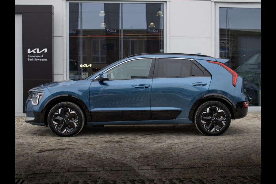 Kia Niro EV Edition Advanced 64.8 kWh Leder | LED | Stoelverwarming | Navigatie | Carplay | Adapt. Cruise | Climate | Keyless | Camera