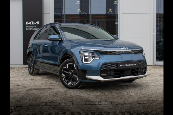 Kia Niro EV Edition Advanced 64.8 kWh Leder | LED | Stoelverwarming | Navigatie | Carplay | Adapt. Cruise | Climate | Keyless | Camera