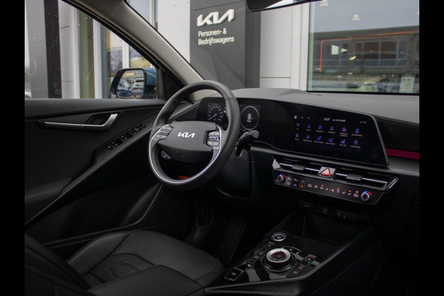 Kia Niro EV Edition Advanced 64.8 kWh Leder | LED | Stoelverwarming | Navigatie | Carplay | Adapt. Cruise | Climate | Keyless | Camera