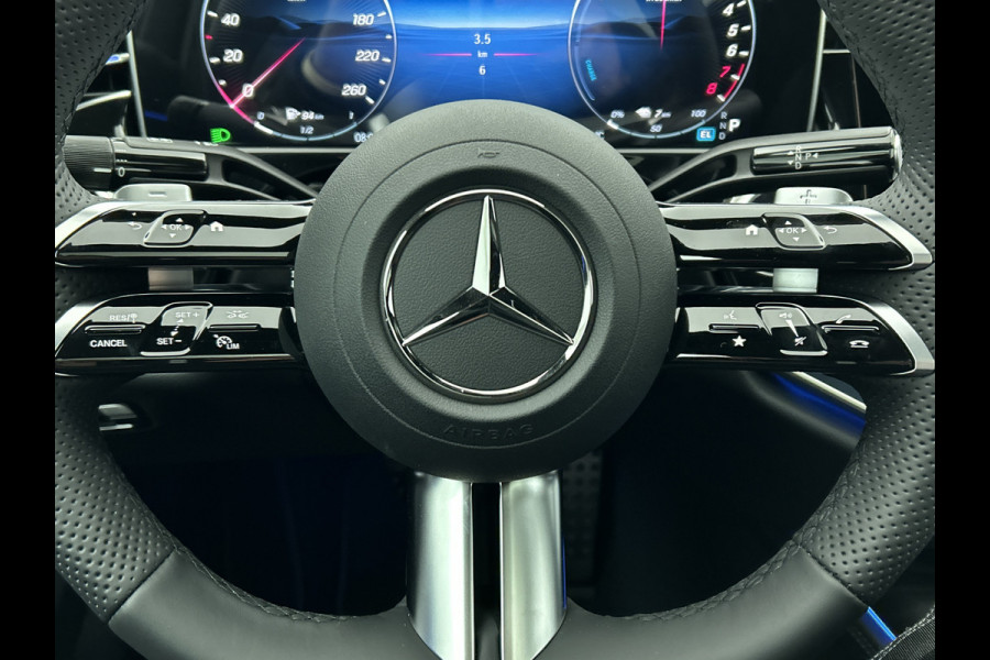 Mercedes-Benz E-Klasse 300 e Sport Edition | Trekhaak | Nightpakket | GUARD 360° vehicle protection Plus | Adaptieve Cruisecontrol | Digital Light | 360° camera | Panoramaschuifdak | Augmented Reality navigatie |