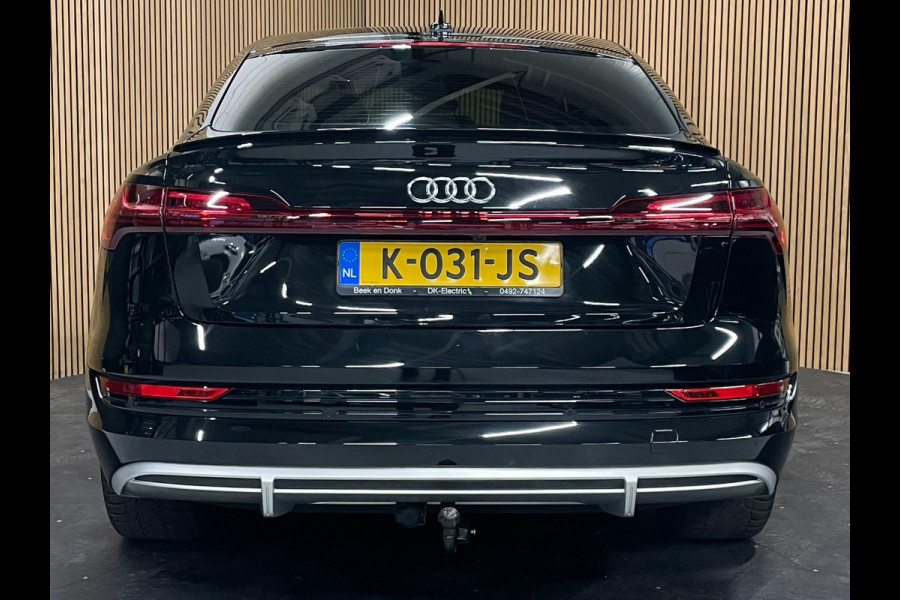 Audi e-tron Sportback 55 Quattro S-Line 95 kWh|GROTE ACCU|PANO|TREKHAAK|1/2 LEDER|ACC|MEMORY|CAMERA|CARLAY/ANDROID|STOELVER|NL|NAP