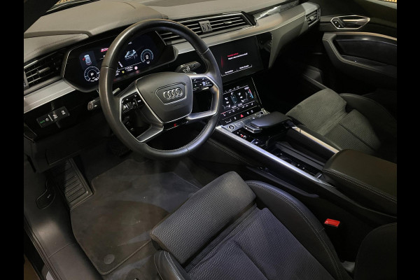 Audi e-tron Sportback 55 Quattro S-Line 95 kWh|GROTE ACCU|PANO|TREKHAAK|1/2 LEDER|ACC|MEMORY|CAMERA|CARLAY/ANDROID|STOELVER|NL|NAP