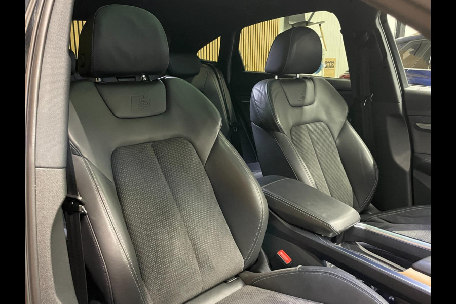 Audi e-tron Sportback 55 Quattro S-Line 95 kWh|GROTE ACCU|PANO|TREKHAAK|1/2 LEDER|ACC|MEMORY|CAMERA|CARLAY/ANDROID|STOELVER|NL|NAP
