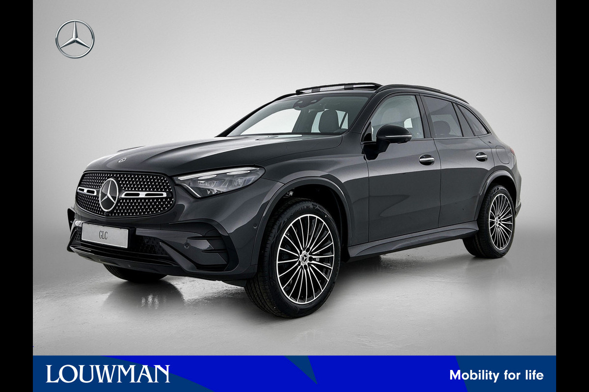 Mercedes-Benz GLC 300e 4MATIC Sport Edition | Premium Plus | Stoelventilatie/- verwarming voor | Trekhaak | Rijassistentiepakket Plus | Nightpakket | Winter pakket | Burmester® 3D surround sound systeem |