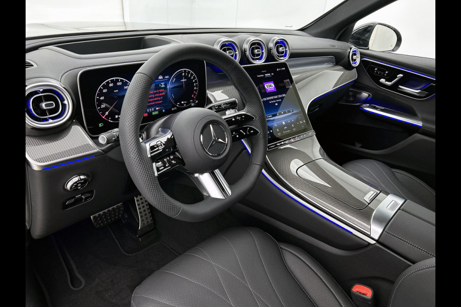 Mercedes-Benz GLC 300e 4MATIC Sport Edition | Premium Plus | Stoelventilatie/- verwarming voor | Trekhaak | Rijassistentiepakket Plus | Nightpakket | Winter pakket | Burmester® 3D surround sound systeem |