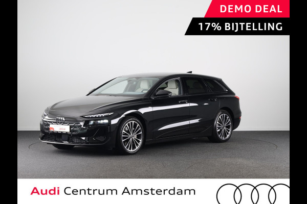 Audi A6 Avant e-tron Advanced edition performance 100 kWh 367pk | Adaptieve cruise controle | Stoelventilatie | Pack Tech Pro | Beige Leder