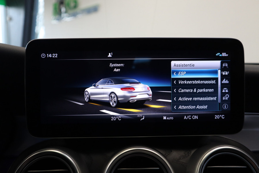 Mercedes-Benz C-Klasse Cabrio 200 Sport Edition Stoelverw. + koeling ACC ECC 19'' Breedbeeld NAVI