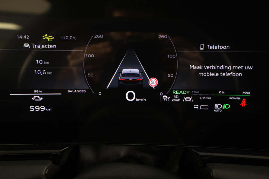 Audi A6 Avant e-tron S edition performance 100 kWh 367pk | Matrix Led verlichting | Elektrisch verstelbare voorstoelen+ geheugen bestuurdersstoel  | Adaptieve cruise controle | 360° Camera