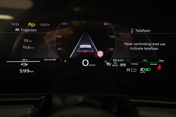 Audi A6 Avant e-tron S edition performance 100 kWh 367pk | Matrix Led verlichting | Elektrisch verstelbare voorstoelen+ geheugen bestuurdersstoel  | Adaptieve cruise controle | 360° Camera