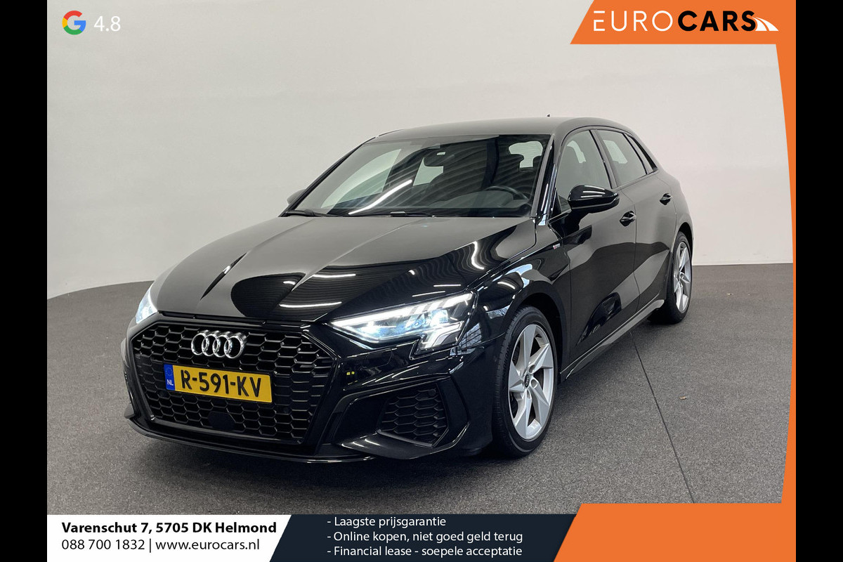 Audi A3 Sportback 30 TFSI S edition Navigatie Apple Carplay / Android Auto Adaptive Cruise Control Parkeersensoren Full Led Virtual Cockpit Climate Control