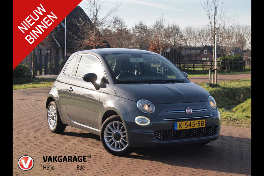 Fiat 500 1.2 Lounge | Panoramadak | Cruise Control | Leer | Navi |