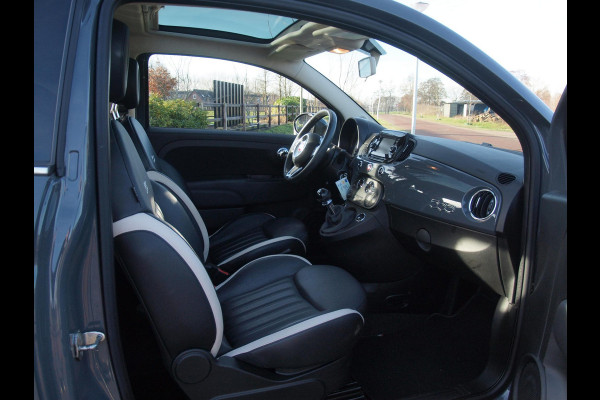 Fiat 500 1.2 Lounge | Panoramadak | Cruise Control | Leer | Navi |