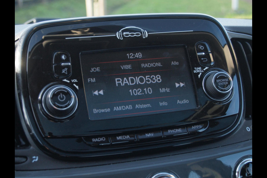 Fiat 500 1.2 Lounge | Panoramadak | Cruise Control | Leer | Navi |