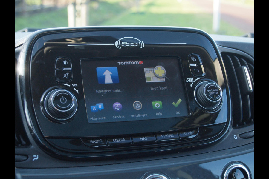 Fiat 500 1.2 Lounge | Panoramadak | Cruise Control | Leer | Navi |