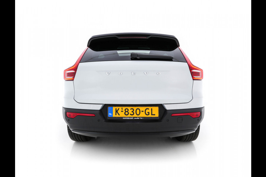 Volvo XC40 Recharge P8 AWD R-Design [ 3-Fase-11kW ] {SOH-89%} (INCL-BTW) *PANO | LEATHER-MICROFIBRE | DIGI-COCKPIT | FULL-LED | NAVI-FULLMAP | ECC | CARPLAY | PDC | KEYLESS | HEATED-SPORTSEATS | BLIS | PRIVACY-GLASS | 20"ALU*