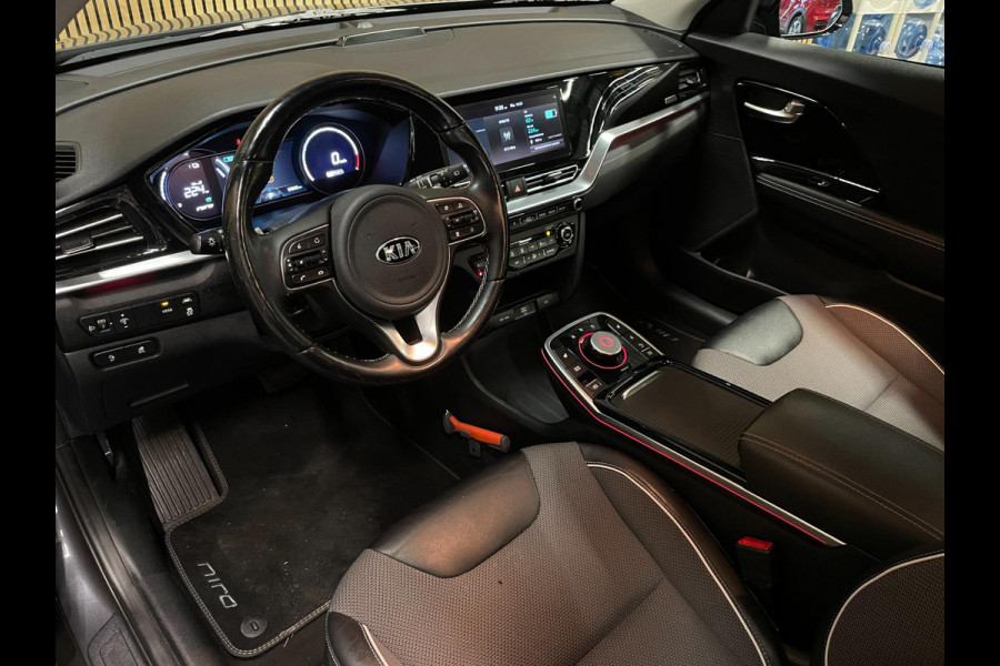 Kia e-Niro DynamicLine 64 kWh|100%SOH|FACELIFT|3-FASE|LEDER|ACC|CARPLAY/ANDROID|CAMERA|STOEL+STUURVERW|IN. BTW|1e EIG|NL-AUTO|NAP|