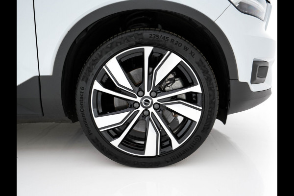 Volvo XC40 Recharge P8 AWD R-Design [ 3-Fase-11kW ] {SOH-89%} (INCL-BTW) *PANO | LEATHER-MICROFIBRE | DIGI-COCKPIT | FULL-LED | NAVI-FULLMAP | ECC | CARPLAY | PDC | KEYLESS | HEATED-SPORTSEATS | BLIS | PRIVACY-GLASS | 20"ALU*