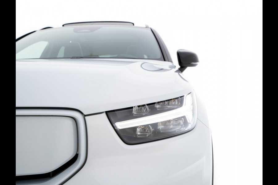 Volvo XC40 Recharge P8 AWD R-Design [ 3-Fase-11kW ] {SOH-89%} (INCL-BTW) *PANO | LEATHER-MICROFIBRE | DIGI-COCKPIT | FULL-LED | NAVI-FULLMAP | ECC | CARPLAY | PDC | KEYLESS | HEATED-SPORTSEATS | BLIS | PRIVACY-GLASS | 20"ALU*