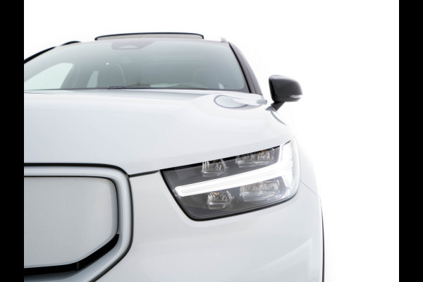 Volvo XC40 Recharge P8 AWD R-Design [ 3-Fase-11kW ] {SOH-89%} (INCL-BTW) *PANO | LEATHER-MICROFIBRE | DIGI-COCKPIT | FULL-LED | NAVI-FULLMAP | ECC | CARPLAY | PDC | KEYLESS | HEATED-SPORTSEATS | BLIS | PRIVACY-GLASS | 20"ALU*