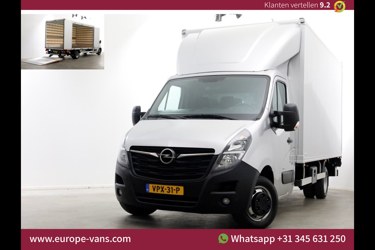Opel Movano 2.3 Turbo 165pk Bakwagen met bovensluit-laadklep 1000kg en zijlader L445cm 05-2022