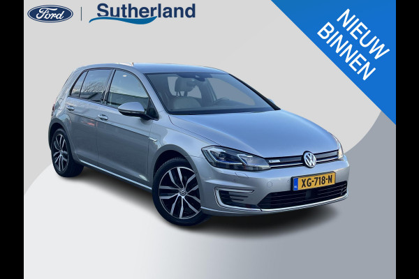 Volkswagen e-Golf e-Golf Verwarmde voorstoelen | Lederen bekleding | Achteruitrijcamera | Warmtepomp