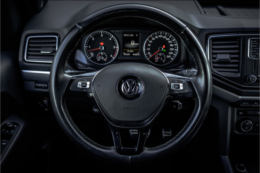 Volkswagen Amarok 3.0 TDI V6 L2H1 | 4Motion | Aventura | DC | 259 PK | Leder | Automaat | Schakelflippers