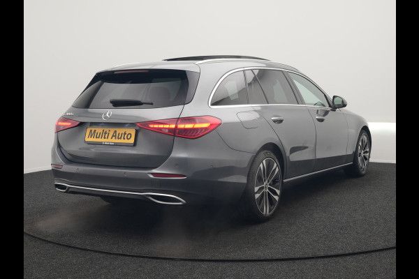Mercedes-Benz C-Klasse Estate 300 e Avantgarde Plug In Hybrid 313pk Dealer O.H PHEV | Panodak | Adaptive Cruise | 360 Camera | Digital Light | Lederen Sportstoelen Verwarmd | Keyless | Navigatie | Virtual | DAB+ | 18" L.M |