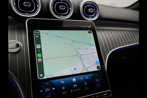 Mercedes-Benz C-Klasse Estate 300 e Avantgarde Plug In Hybrid 313pk Dealer O.H PHEV | Panodak | Adaptive Cruise | 360 Camera | Digital Light | Lederen Sportstoelen Verwarmd | Keyless | Navigatie | Virtual | DAB+ | 18" L.M |