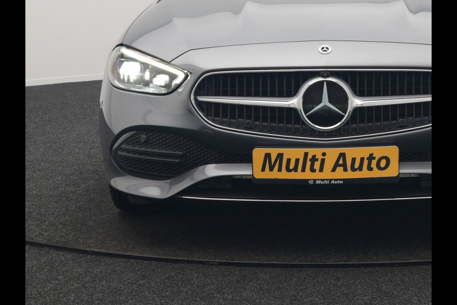 Mercedes-Benz C-Klasse Estate 300 e Avantgarde Plug In Hybrid 313pk Dealer O.H PHEV | Panodak | Adaptive Cruise | 360 Camera | Digital Light | Lederen Sportstoelen Verwarmd | Keyless | Navigatie | Virtual | DAB+ | 18" L.M |