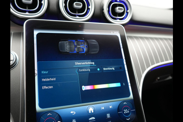 Mercedes-Benz C-Klasse Estate 300 e Avantgarde Plug In Hybrid 313pk Dealer O.H PHEV | Panodak | Adaptive Cruise | 360 Camera | Digital Light | Lederen Sportstoelen Verwarmd | Keyless | Navigatie | Virtual | DAB+ | 18" L.M |