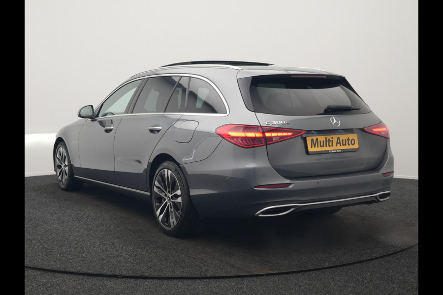 Mercedes-Benz C-Klasse Estate 300 e Avantgarde Plug In Hybrid 313pk Dealer O.H PHEV | Panodak | Adaptive Cruise | 360 Camera | Digital Light | Lederen Sportstoelen Verwarmd | Keyless | Navigatie | Virtual | DAB+ | 18" L.M |