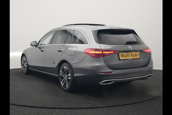 Mercedes-Benz C-Klasse Estate 300 e Avantgarde Plug In Hybrid 313pk Dealer O.H PHEV | Panodak | Adaptive Cruise | 360 Camera | Digital Light | Lederen Sportstoelen Verwarmd | Keyless | Navigatie | Virtual | DAB+ | 18" L.M |