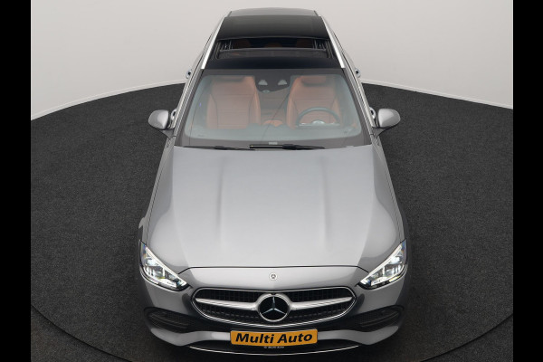 Mercedes-Benz C-Klasse Estate 300 e Avantgarde Plug In Hybrid 313pk Dealer O.H PHEV | Panodak | Adaptive Cruise | 360 Camera | Digital Light | Lederen Sportstoelen Verwarmd | Keyless | Navigatie | Virtual | DAB+ | 18" L.M |