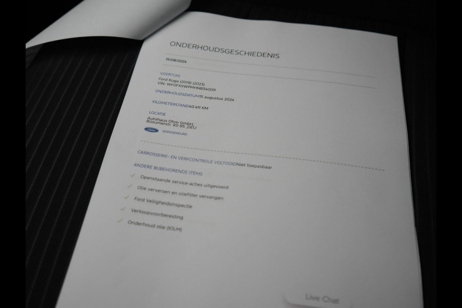 Ford Kuga 2.5 Titanium Plug In Hybrid 225pk PHEV | Adaptive Cruise | 360 Camera | Voorstoelen Verwarmd | Keyless | Blis | Virtual | Navigatie | DAB |