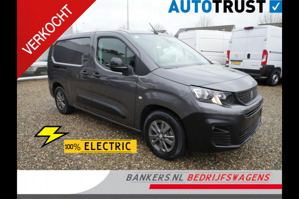 Peugeot e-Partner 50KWH L2 3-zits haak Mooie bus