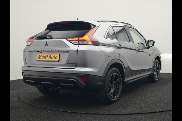 Mitsubishi Eclipse Cross 2.4 Black Edition Plug In Hybrid 188pk Dealer O.H. PHEV | Adaptive Cruise | 360 Camera | Alcantara Sportstoelen & Stuur Verwarmd | Keyless | Navi Via TomTom | Blis | Apple Carplay | DAB |